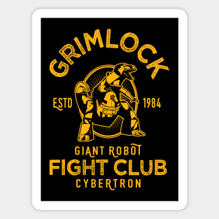 GRIMLOCK : Transformers GEN 1 - giant robot fight club Magnet